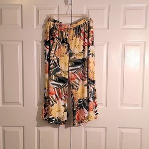 NY Collection Split Skirt 2X